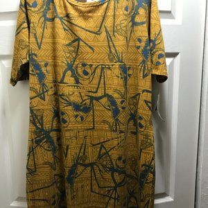 LULAROE DISNEY JACK SKELLINGTON JULIA DRESS 2X-NWT